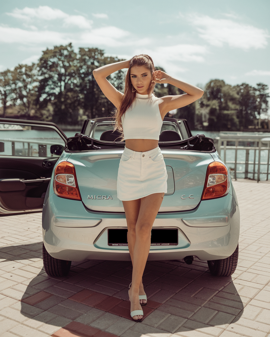 Klein, offen und unwiderstehlich – mein Nissan Micra C+C macht jede Fahrt zum Erlebnis!💋