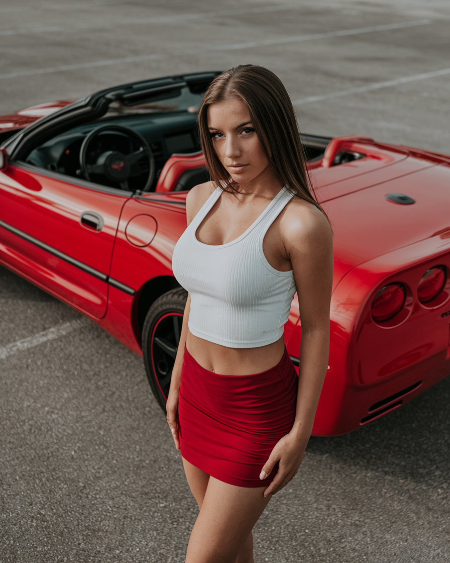 Hellblau, roh & ready – meine Corvette will’s offen ❤️‍🔥 us