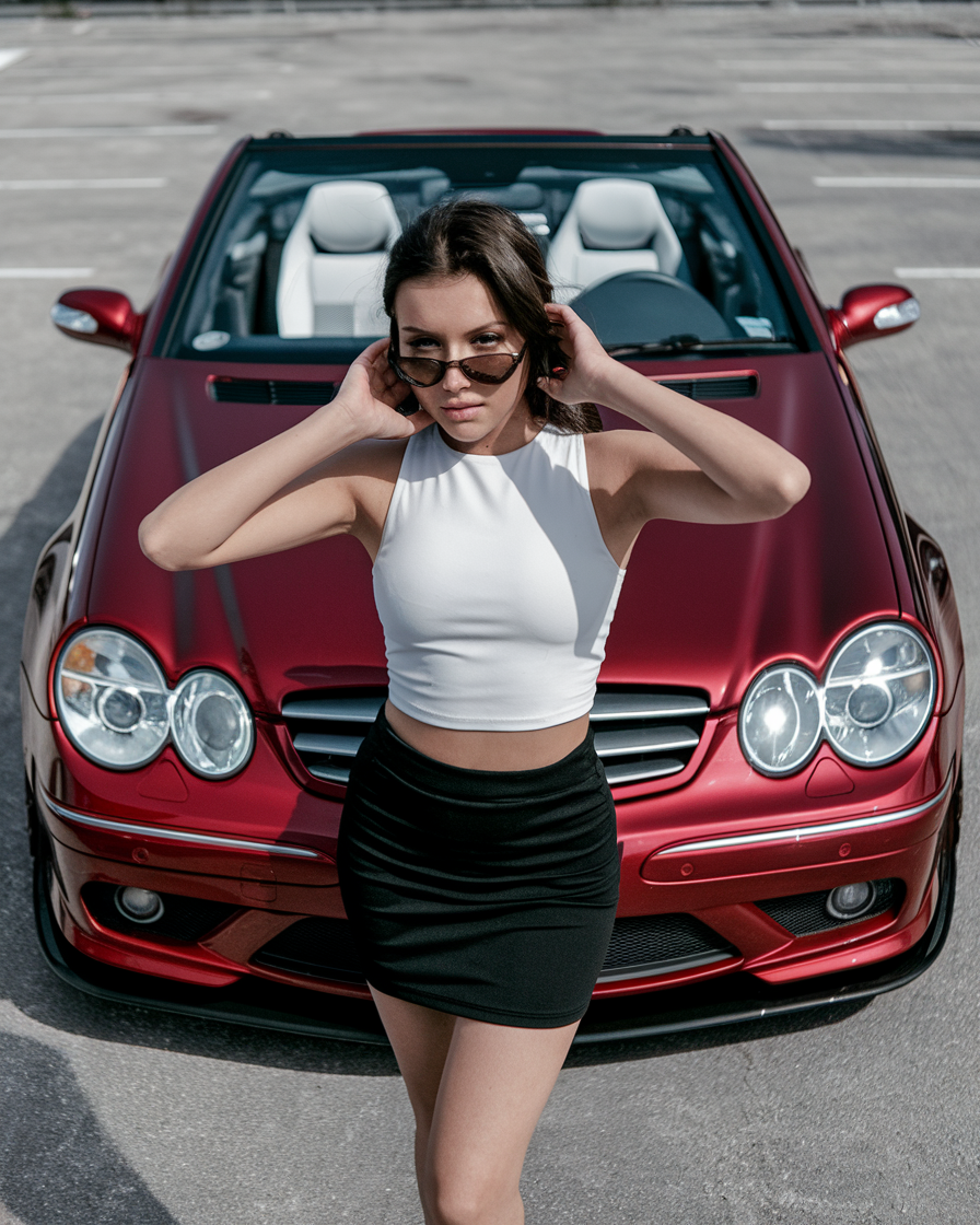 Sternstunden auf vier Rädern – mein CLK & ich oben ohne 💋