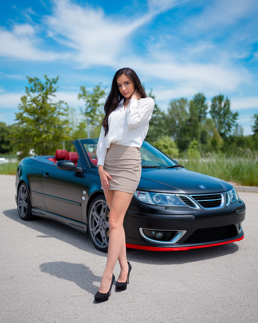 ☀️💨 Skandinavische Freiheit mit Stil – mein Saab 9-3 Cabriolet von 2006 💙🚗