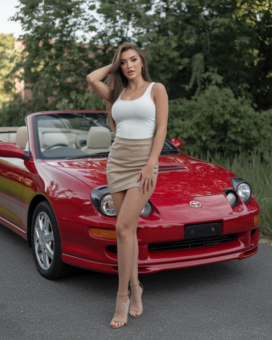 Sonnengeküsst im Celica – mein heißer Toyota von ’98 🌞🔥